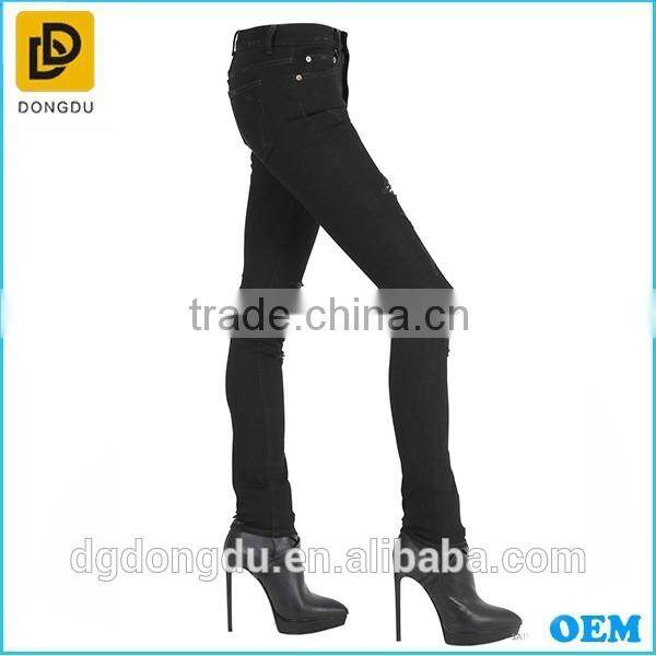 2016 New Arrival Style Skinny Jeans /Women Jeans Broken Hole Cotton Jeans