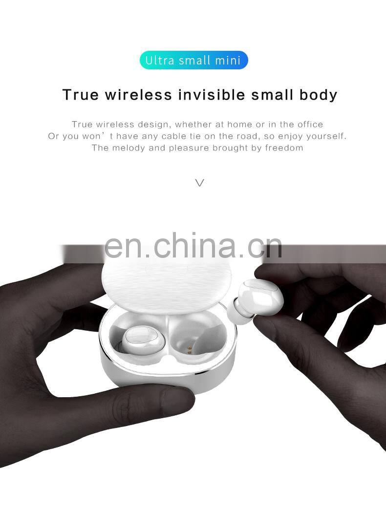 China Factory TWS 5.0 Wireless Earphone Stereo Headsets B20 Touch Control Waterproof Mini Earbuds