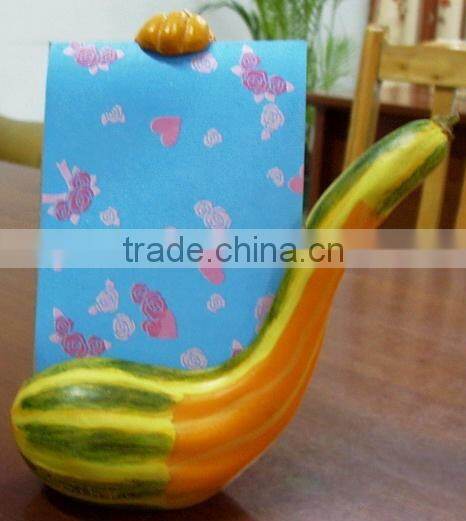 Fashion wholesale promotional big pumpkin shaped cute photo frame