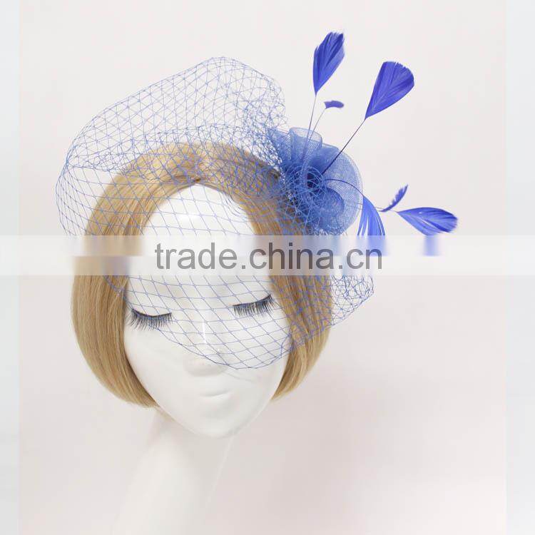 Wholesale Colors Fascinator hairclip For Party/Christmas