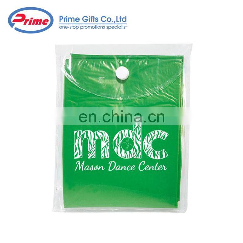 Promotional Poncho Raincoat Adult with Custom Logo