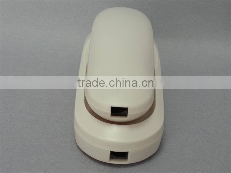 red color wall mount corded bathroom or guest room slim wall telephone