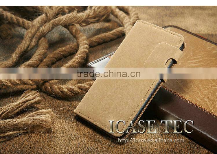 2015 Wholesale New product for samsung galaxy s6 case ,retro style wallet case for galaxy s6,for samsung galaxy s6 flip case