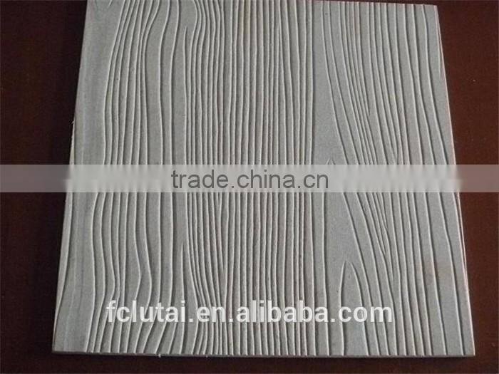 AS standard 9mm wood grain fiber cement board siding villia wall panel