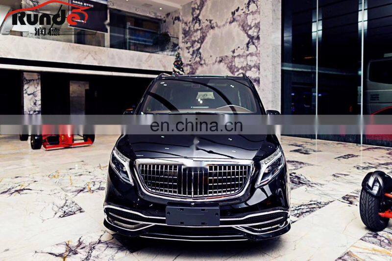 RUNDE W447 May-back Style Body Kits Including Bumper Side Skirt Hood For Mercedes BENZ W447 V250 V260