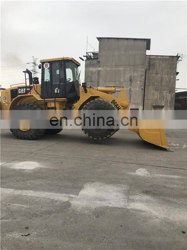 2019 model Caterpillar 966h wheel loader, used caterpillar machines in Shanghai China
