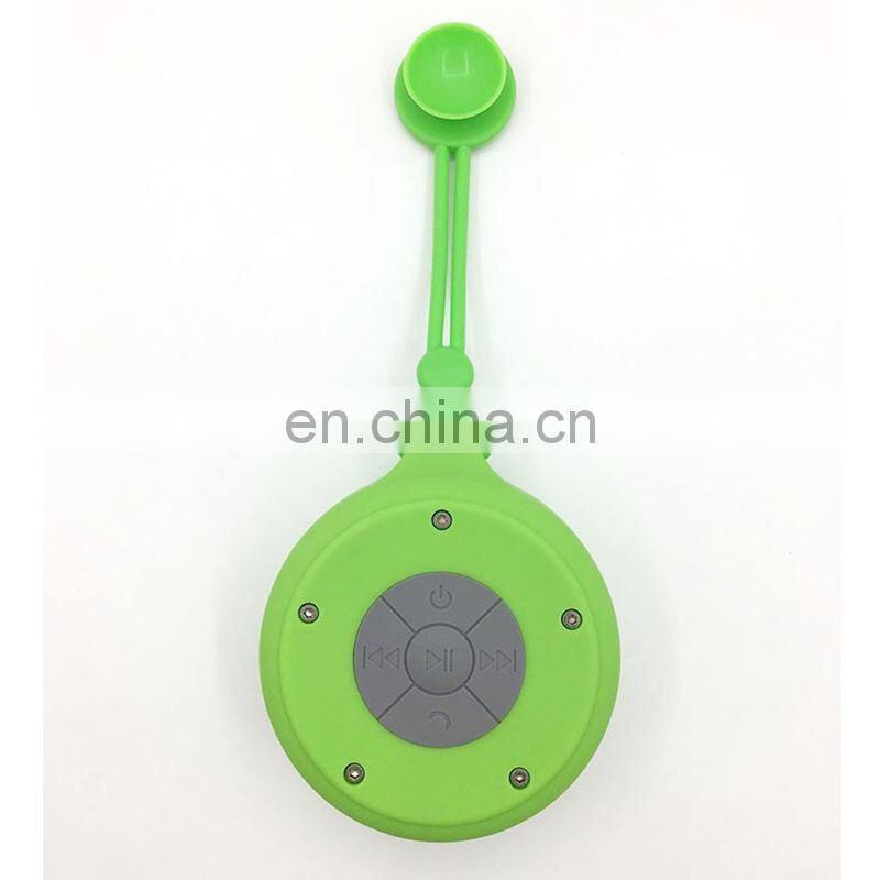 Hot sale mini cheap silicone bt wireless bathroom speaker waterproof