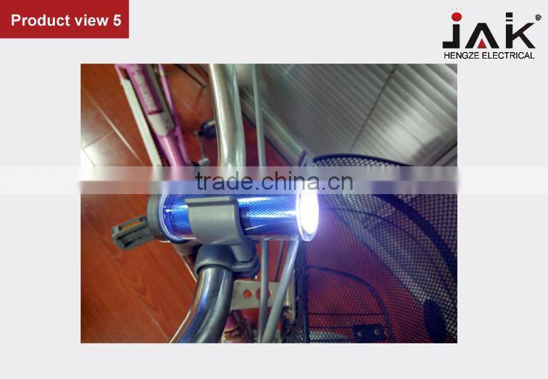 JAK HF5201 ABS and Alu material bicycle light set for sale