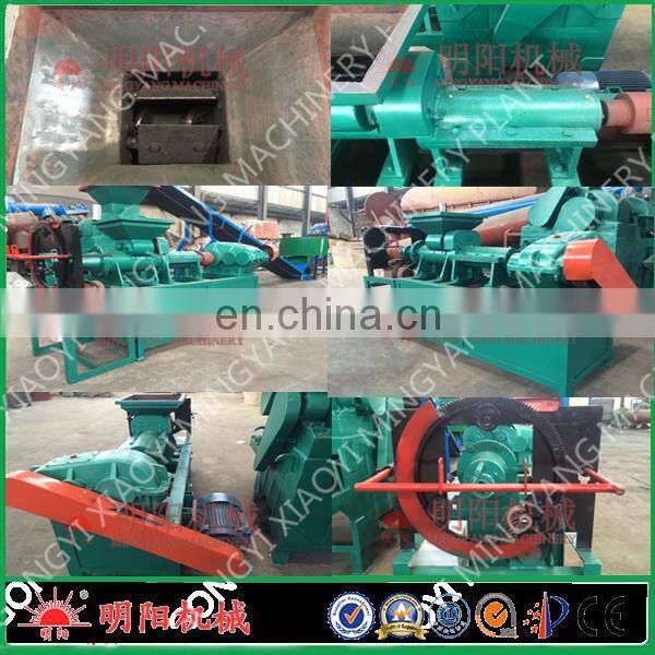 Professional factory honeycomb coal briquette press machine charcoal dust brick making machine