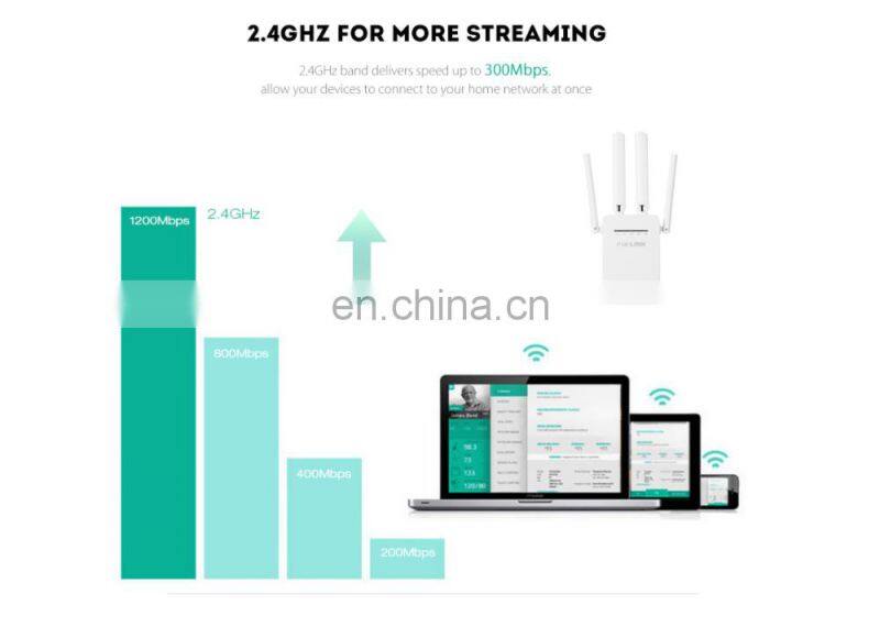 ALLINGE LG3205 Wireless Wifi Repeater Routers 300M 2.4GHz Network Signal Amplifier 802.11n Signal Booster Wifi Repeater