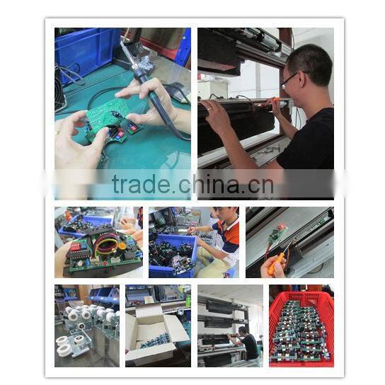 Large curved sliding door for Restairant