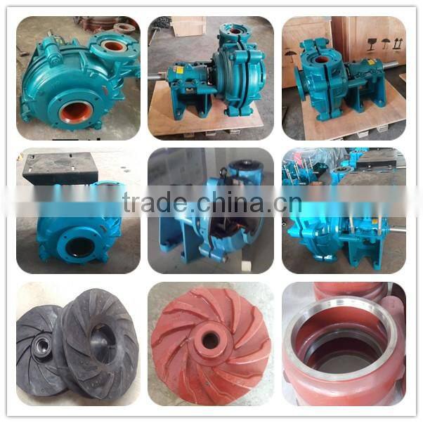 2016 Hot Heavy Media Gold Mining Ash Slurry Pump