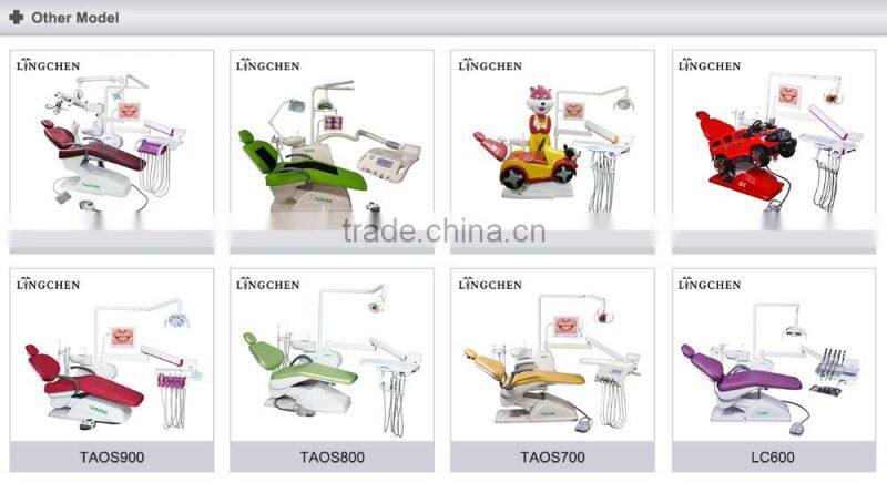 Hot Sale LED Light Chinese Electric luxury Dental Chair Colors
