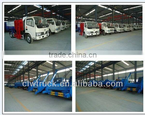 Dongfeng mini high pressure cleaning truck,5m3 high pressure pump truck