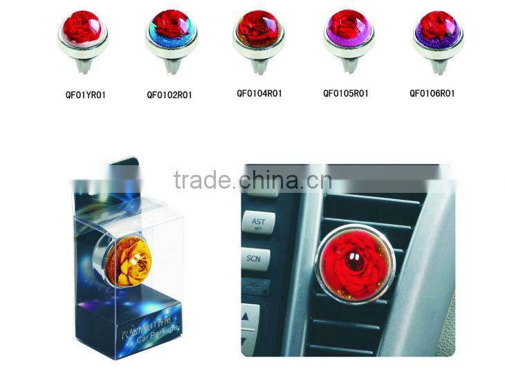 Flower Atuo Perfume Resin Clip Car Perfume