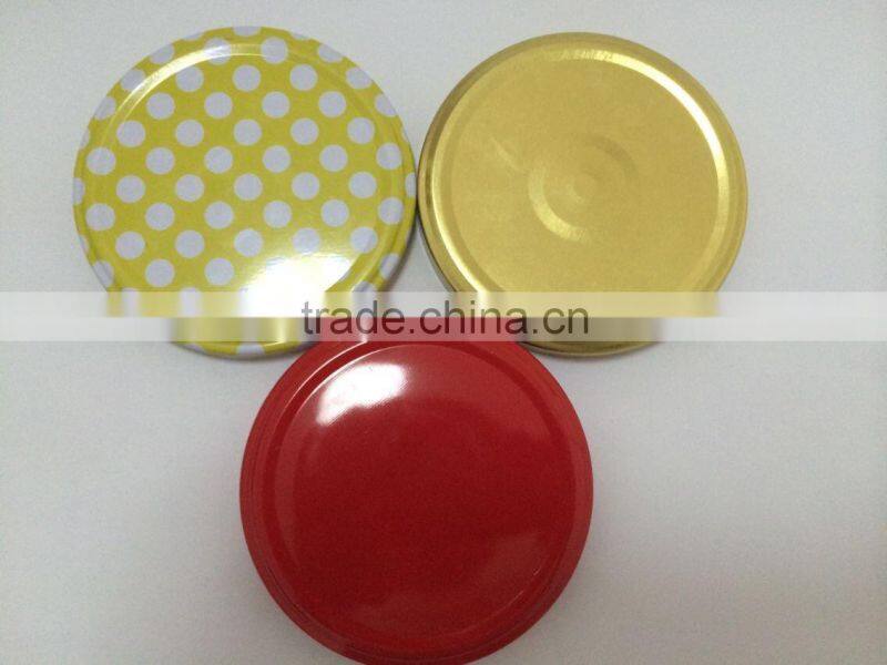 28mm/38mm/43mm/53mm/63mm/70mm/82mm metal lug cap, twist off glass jar lids