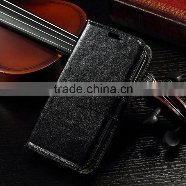 Luxury wallet stand leather case flip cover For Alcatel One Touch Pop C3 C5 C7 Idol mini 4033 5036 6012 7040
