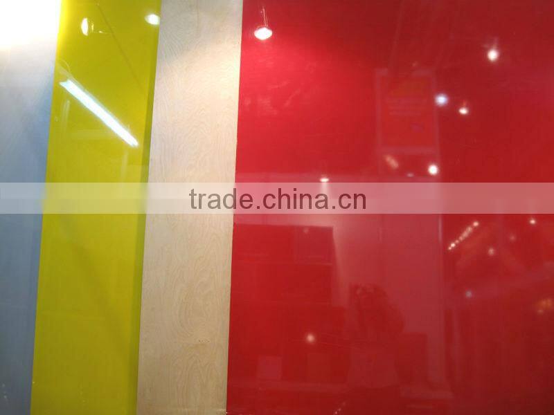 UV melamine MDF board for furniture 4*8