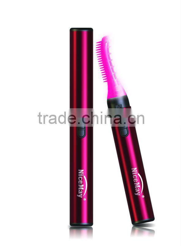 Electric heated eyelash extension