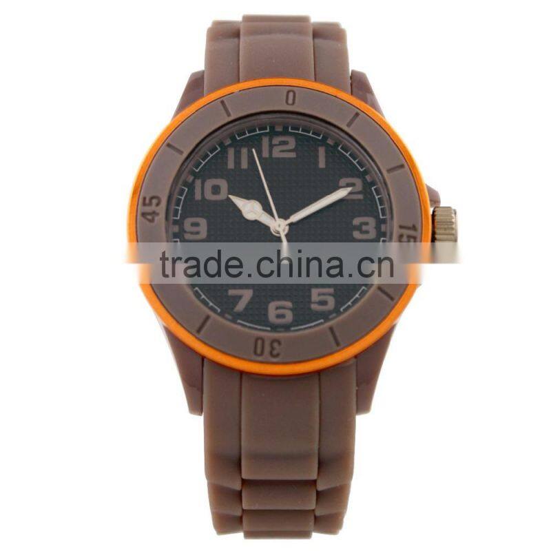 FT1611 High quality stainless steel case back silicone children quartz watch