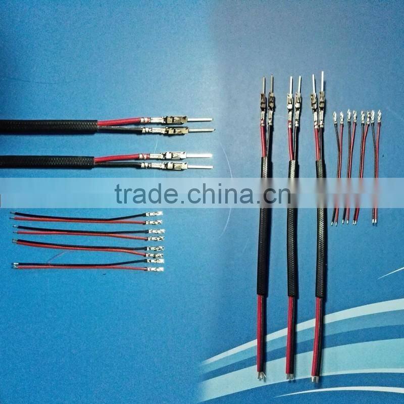 Automatic single-head and dual-line terminal crimping machine