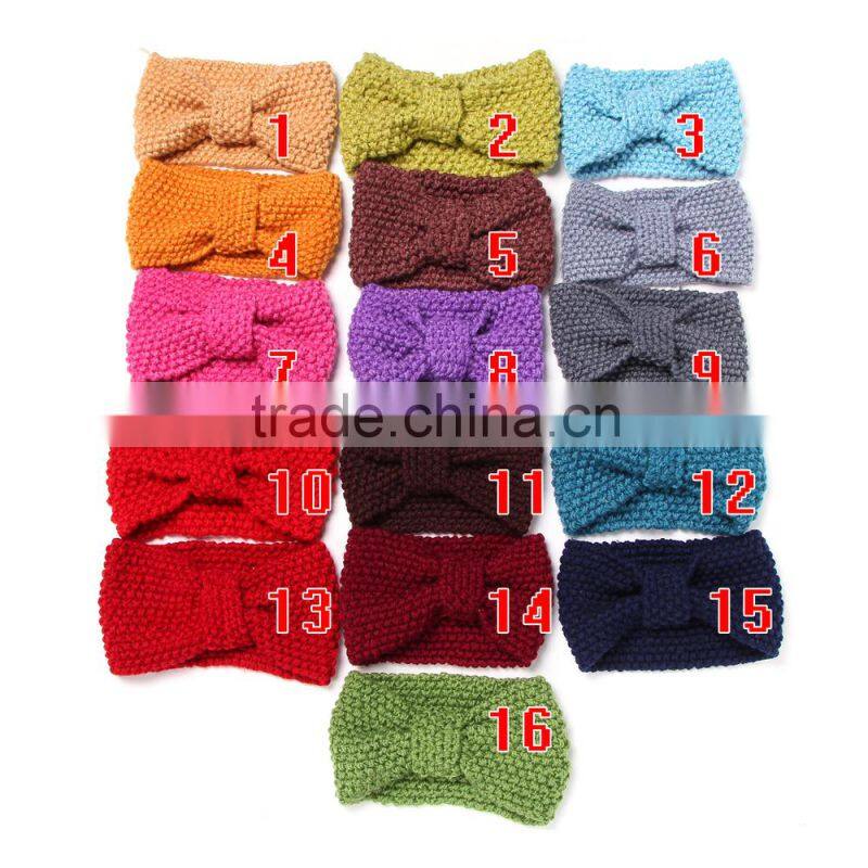 Best Selling Crochet Knitted Women Fashion Headband