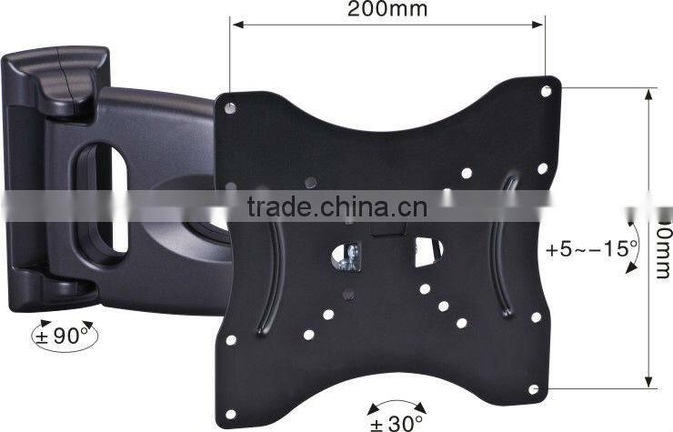 23-42 inch LCD tv wall mount arm