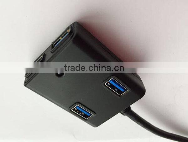 80cm Cable USB Hub 3.0 4 USB Port for Portable Charging and Date Transfer