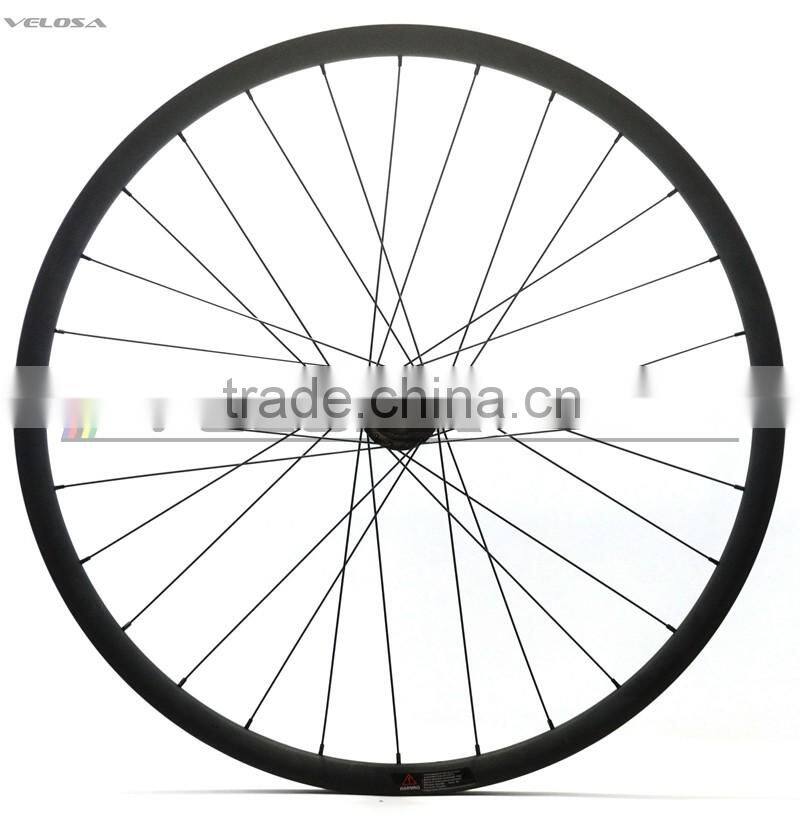 2016 new style offset MTB carbon clincher wheelset 29er hookless AM/DH 40mm wide racing Asymmetry wheels