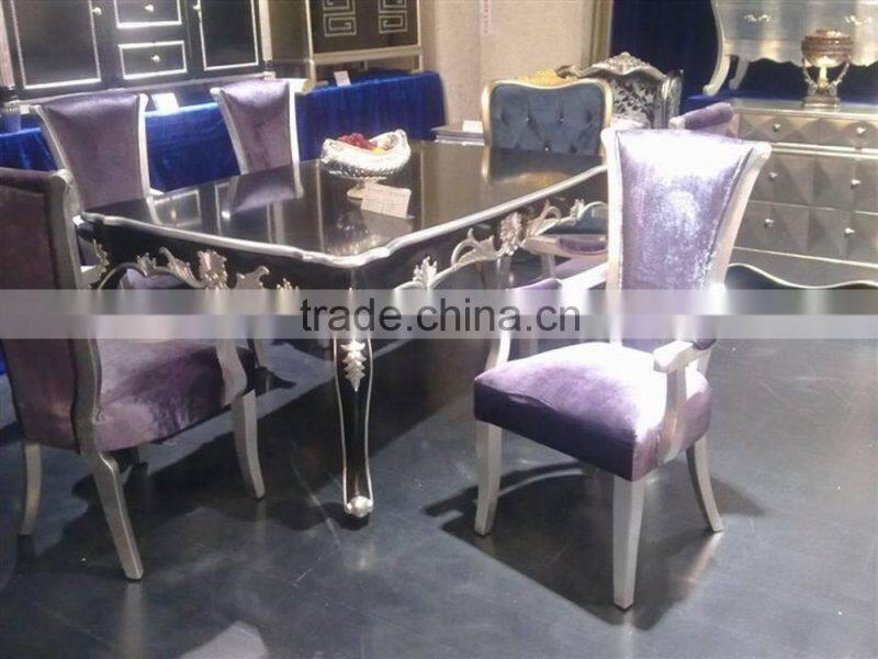 French style royal classical dining room sets D1059