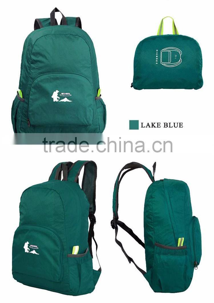 portable receive bag for ultra light backpack with can be fold