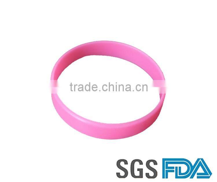HOT silicone wrist band/personalized silicone bracelet/silicone rubber bracelet