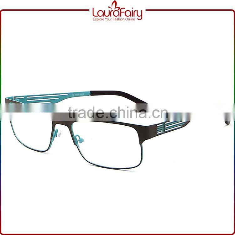 Laura Fairy High Quality Latest Fashion Young Colorful Metal Eyeglasses Optical Frame