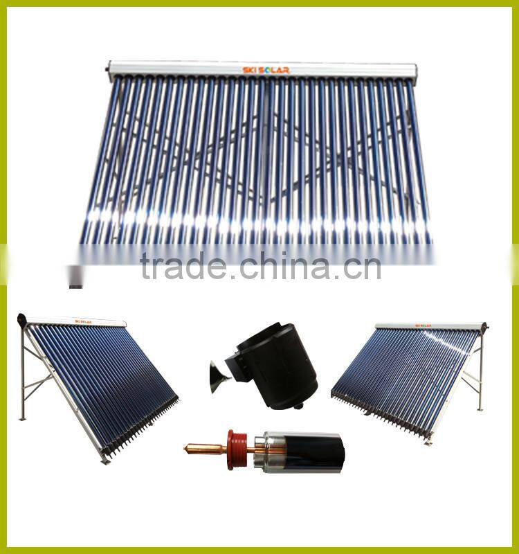 villa split vacuum tube solar water heater