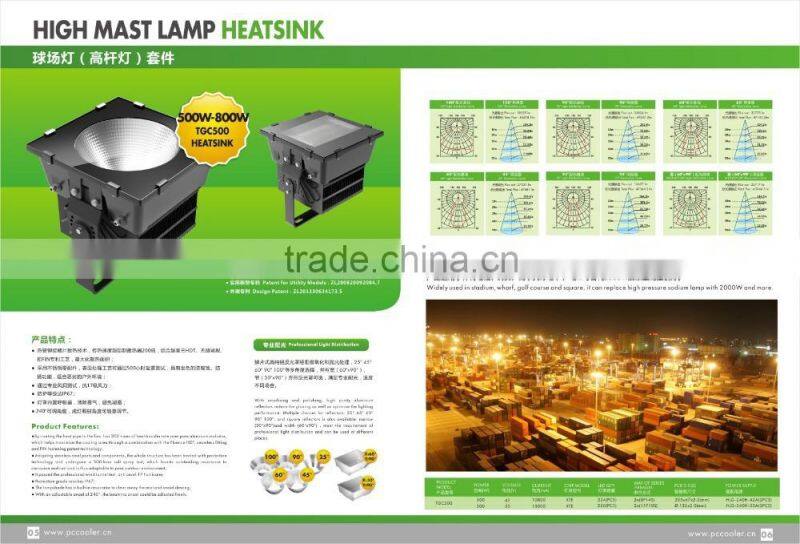 Meanwell driver led projection light for football stadium bridge park