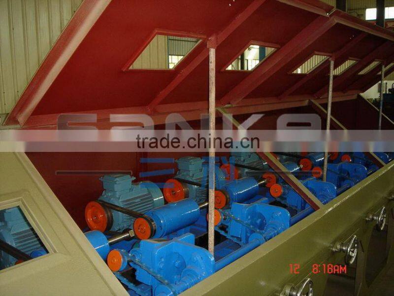 Automatic pipe polishing machine