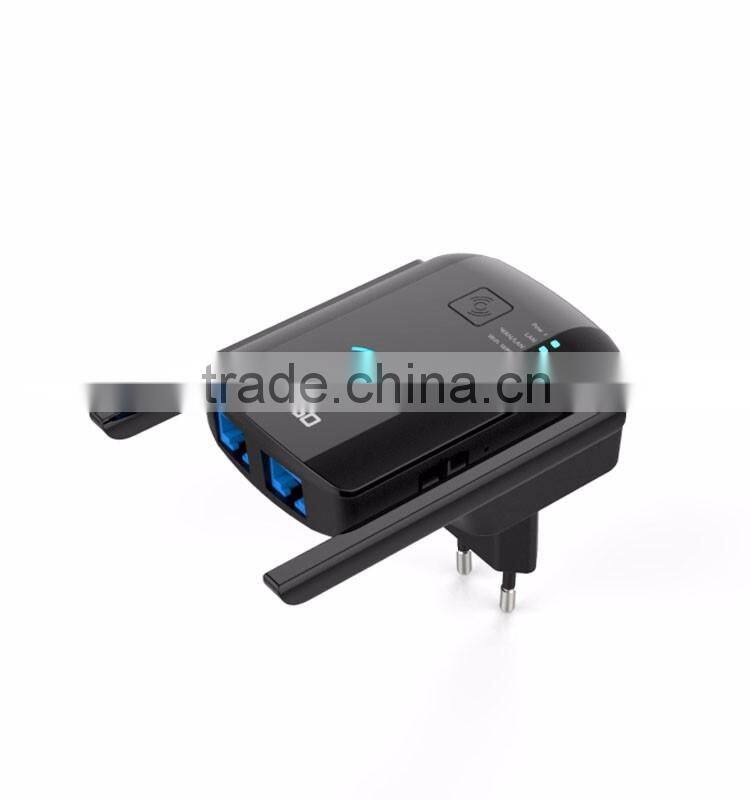 JCG 750Mbps WiFi Repeater Extend Wireless Range with 2 External Antennas