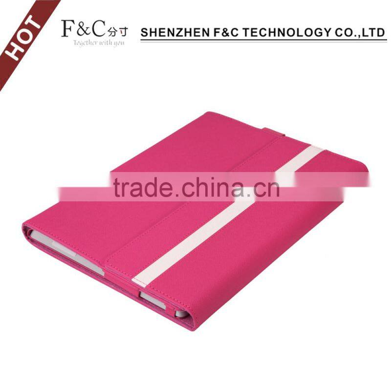 2015 PU Leather Folio Stand Cover for Microsoft Surface Pro 4 Case 12.3 inch