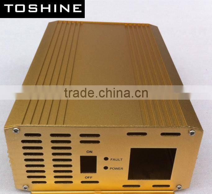 customized 6063 aluminum extrusion shell for car power inverter