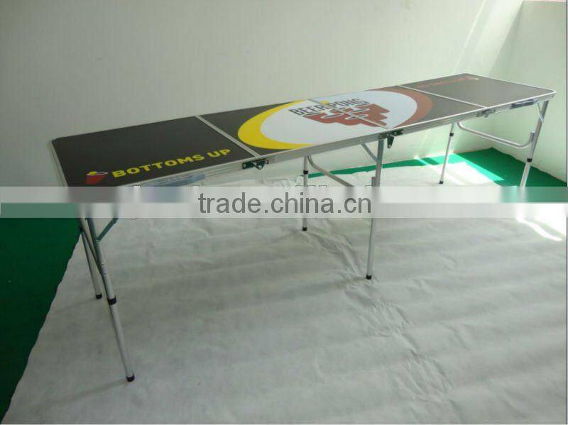 8FT BEER PONG Folding Table