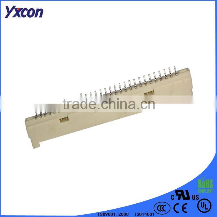 Dongguan manufacturer 30 pin straight wafer connector