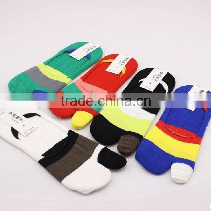 Man toe socks shallow mouth bamboo fiber stealth boat socks Peas shoes
