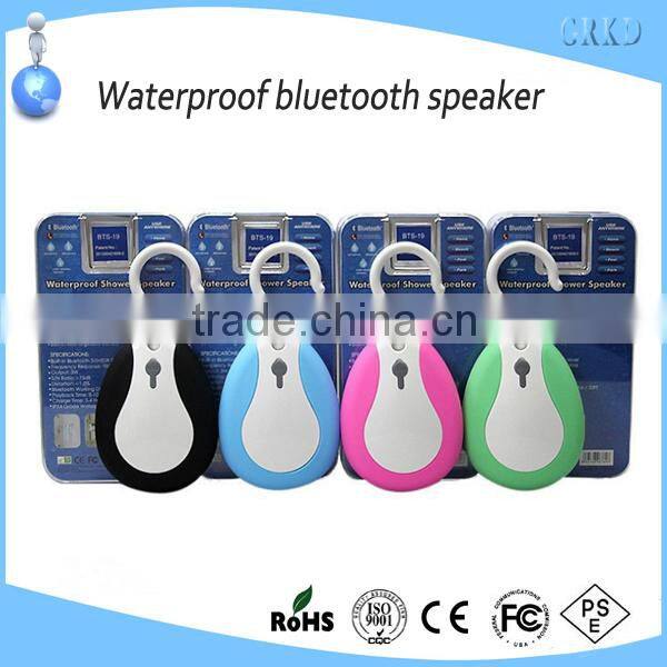 2015 new arrival waterproof bluetooth speaker for iPhone 6