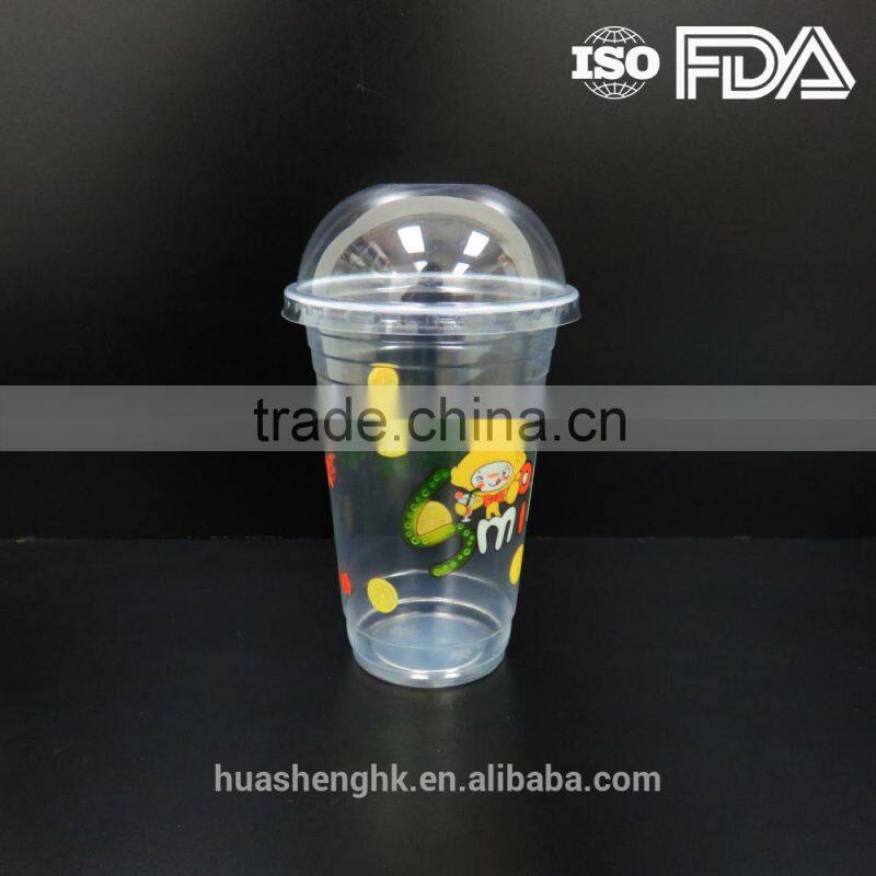 Top Quality 95mm Dome PET Lid for Cups