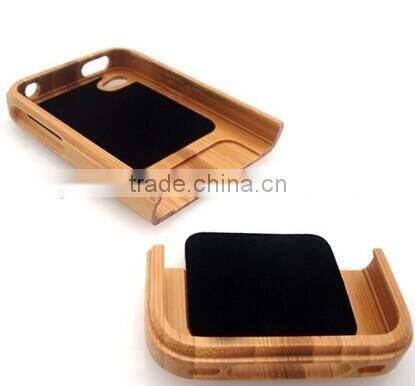 Bamboo natural color phone case for iphone 4/4s