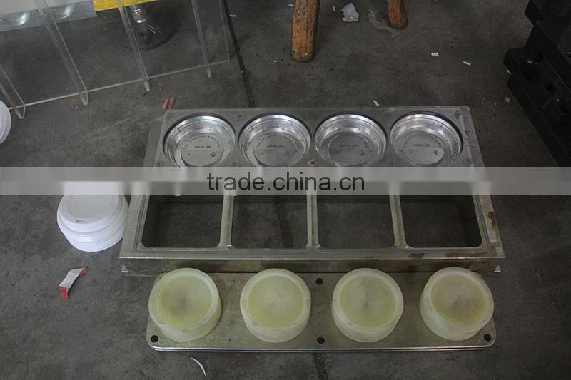 CE Standard DP-420F 1 Row Paper Coffee Cup Lid Thermoforming Machine