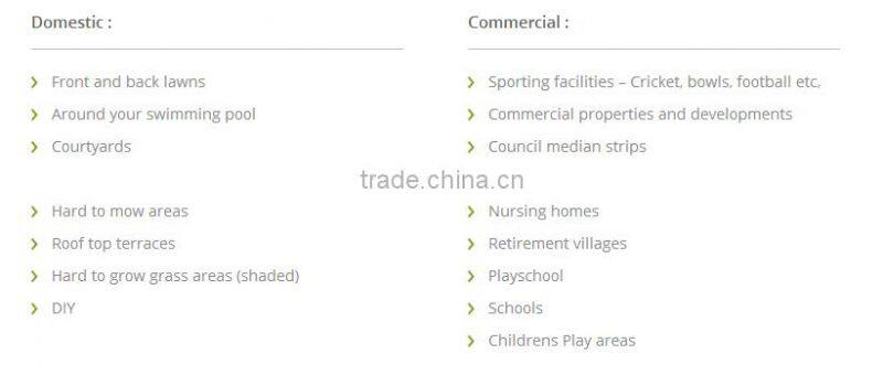 55mm Professional artificial grass carpets for football stadium artificial lawn