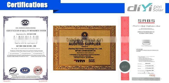 Chinese factiory Split Pressurized Solar Water Heater System