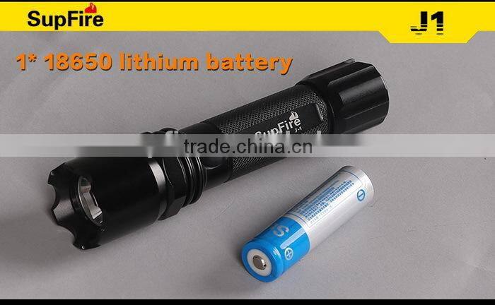 Rechargeable 3w 240lm CREE XPE led flash torch