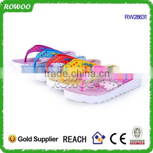 custom summer cheap women flip flops factory in china